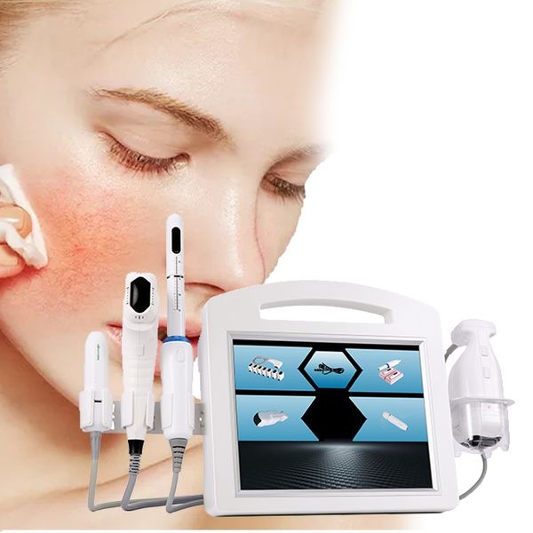 Schönheitsartikel 4D HIFU 12 Linien VMAX Vaginalstraffungsmaschine Facelift und Straffung Liposonic Body Sliming Beauty Equipment mit 4 verschiedenen Kartuschen Anti-Age