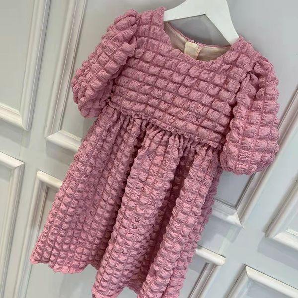 

flower wedding dresses kid girl summer dress fashion designer set 110-160cm boutique clothes wholesale pink colors cotton materials popular, Red;yellow