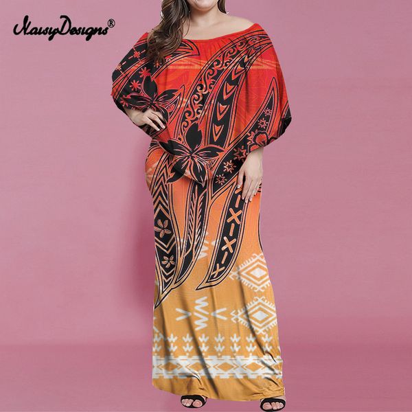 

noisydesigns colorful floral women off shoulder ruffles bodycon long dress autumn size 4xl boho elegant party prom trendy 220627, Black;gray