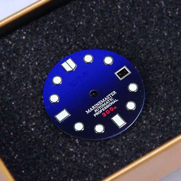 

blue 28 5mm watch dial for 7s26 0020 skx007 watch accessories 220617