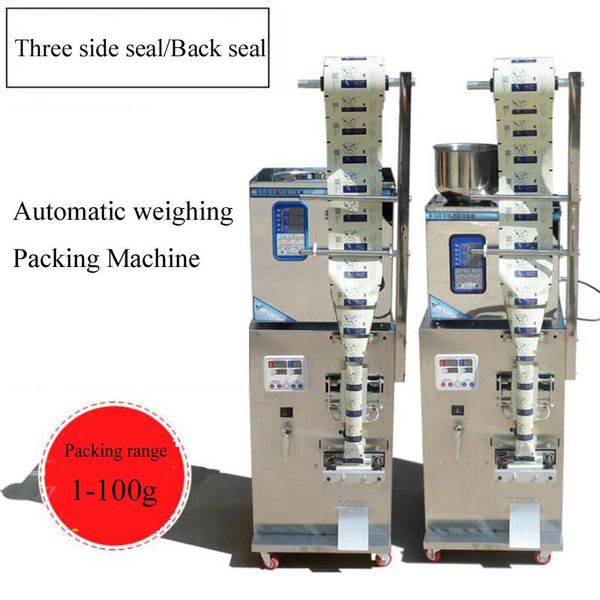 Máquina de embalagem de pesagem automática para saco multifuncional em pó granulado que faz a máquina de embalagem e selagem