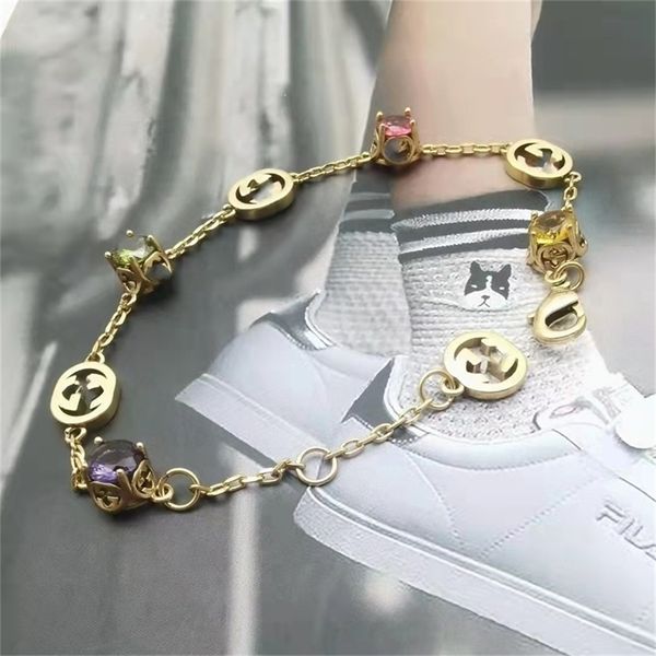 

22% off 2022 new fashion designer jewelry exaggerated color bracelet female minority high simple fairy versatile hand decoration batch, Black