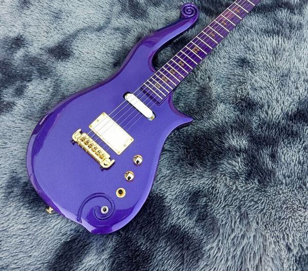 

silver pink purple prince gold accessories 6-string guitar