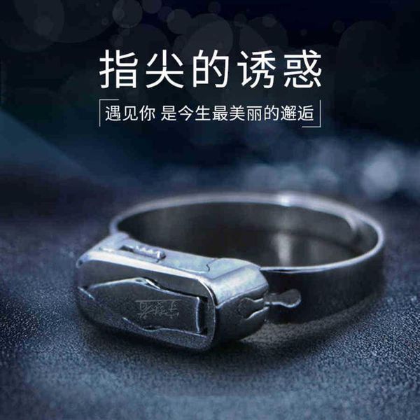 

finger blade simplified ring self defense designers multifunctional adjustable designers wolf knife artifact 9tls719322t, Silver
