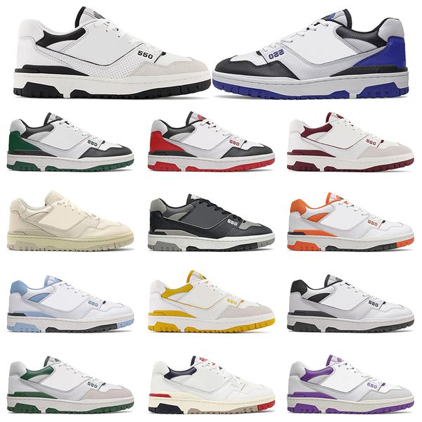 

men women 550 casual shoes sneakers white green university blue burgundy purple panda oreo syracuse shifted sport mens trainer jogging walki, Black