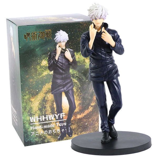 

huiya01 jujutsu kaisen gojo satoru pvc figure collectible model toy q0722