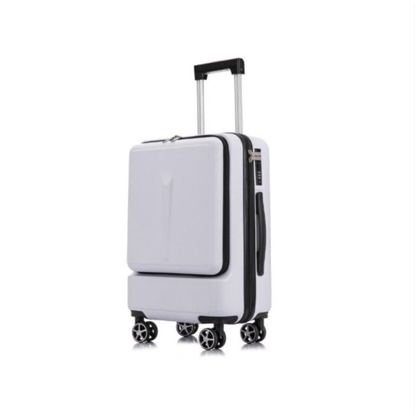 

suitcases women cabin luggage trunk fashion men trolley rolling suitcase student ultralight wheels travel bag
