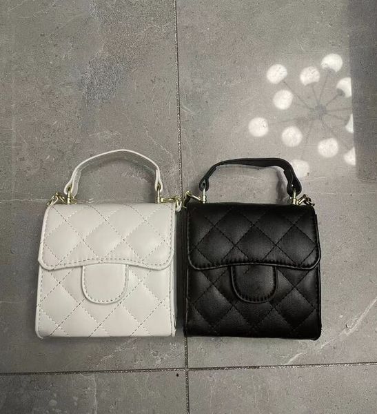 

summer mini children totes girls chain handbag small baby shoulder bags good selling, Black