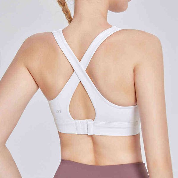 

lulu lu-w712 bras brand sports underwear women's all-in-one cup shockproof gathered large chest fitness yoga back vest nt4e, Red;black