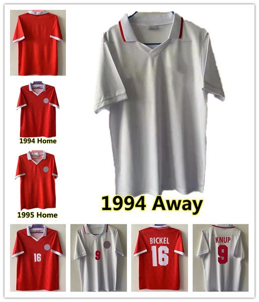 

1994 1995 swiss soccer jerseys retro vintage 94 95 football shirt classic switzerland home red away white bickel sforza geiger wicky grassi, Black;yellow