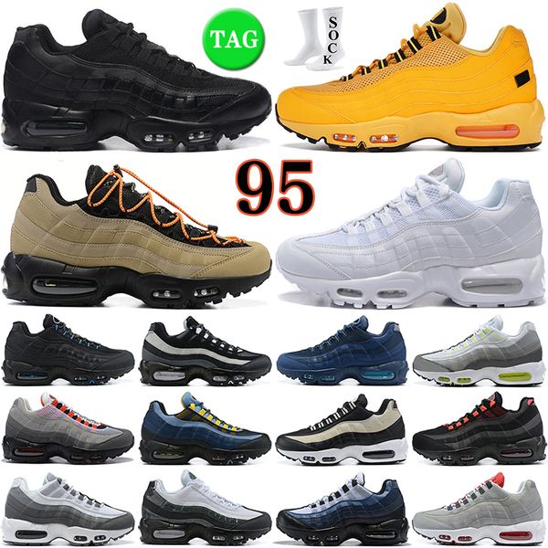 

mens running shoes des chaussure og neon triple black white grey red greedy volt khaki walking jogging men women outdoor trainers sneakers a