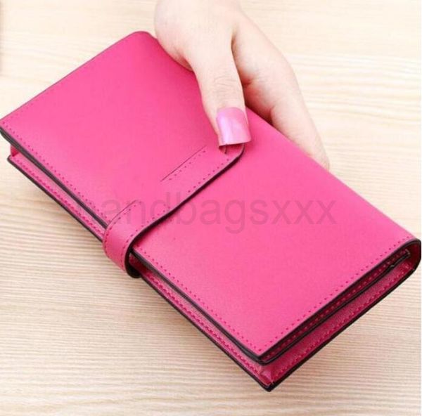 

2021 high-quality women's wallets designer fashion versatile classic, Red;black