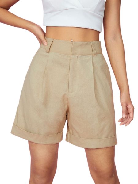 

high waist wide leg shorts j7o0#, White;black