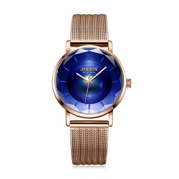 

womens watch japanese quartz movement classic style stainless steel case leather strap deep waterproof montre de luxe gift c4, Slivery;brown