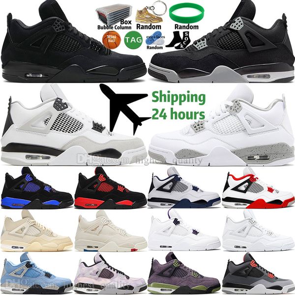 

military sail black cat oreo 4 4s mens basketball shoes university blue thunder fire red blank canvas zen master purple metallic infrared me