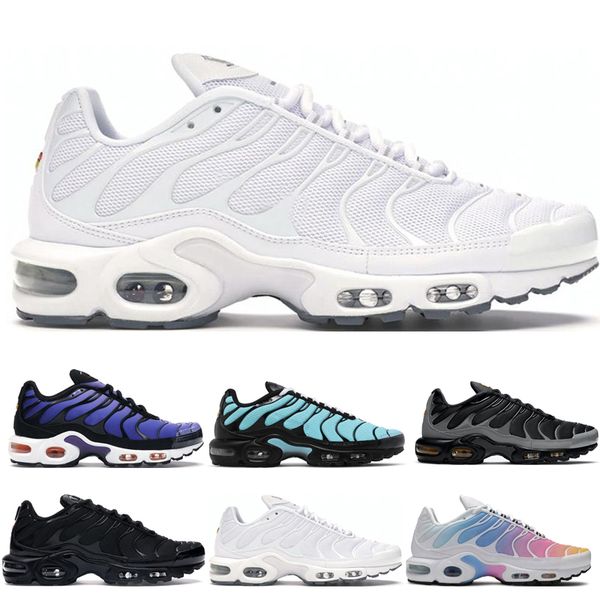 

2022 classic tn se plus running shoes mens blue particle grey triple black white aqua silver atlanta red pink pimento bat men women trainers