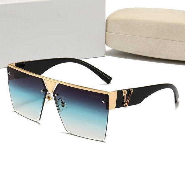 

2022 designer new fashion sunglasses men's fashion trends leisure driving holiday millionaire occhiali da sole, White;black