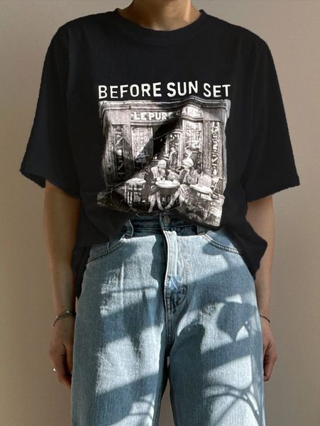 

dazy slogan & figure graphic tee d6pv#, White