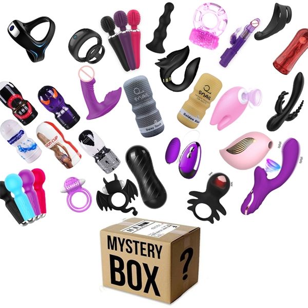 Самые счастливые тайны ящики 100% выигрышный сюрприз подарок слепой коробку случайные секс игрушки рождественские подарок электронные продукты Sexshop 220330
