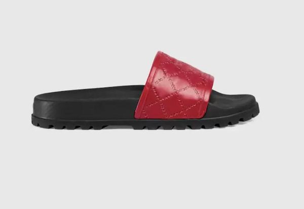 

2022s luxury brands blooms slippers men women slipper flats sandals floral printing striped pool slide rubber flat non-slip classic slipper, Black