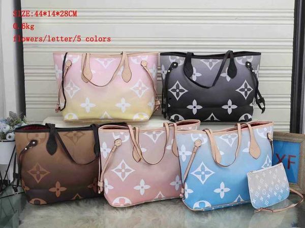 

ggs louiss vuttons lvs ysls tote bags shoulder designers brown purses leather handbag for women purse large capacity ladies shopping bag cos