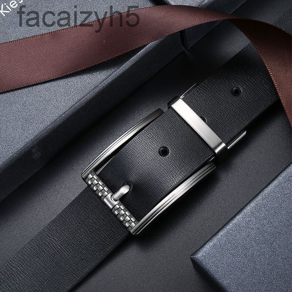 

belts designer beltleather men's needle buckle leather young student casual versatile trouser personalized korean trendy cowhide vwci, Black;brown