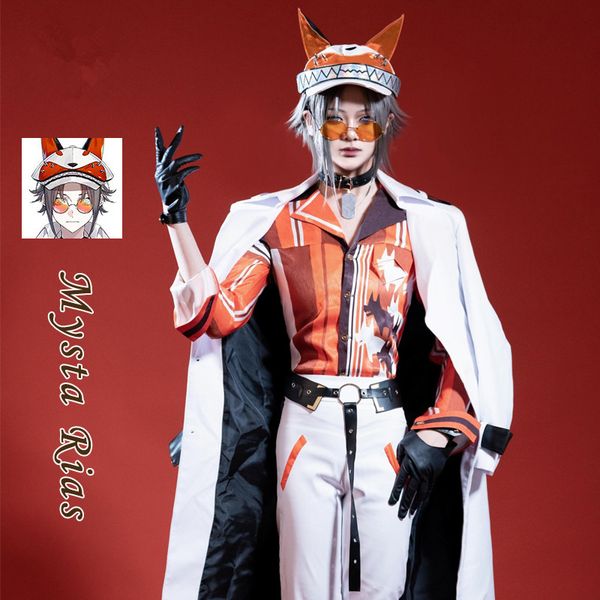 

vtuber luxiem mysta rias cosplay costume, Black;red