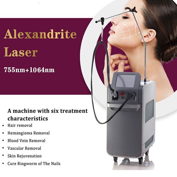

2023 alexandrite diode laser hair removal 755 alex laser, Black