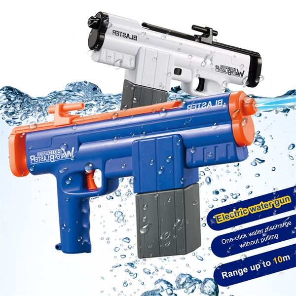 Hi Tech Toys Children Electric Water Gun Smart Outdoor Kids Boy Mails 220715
