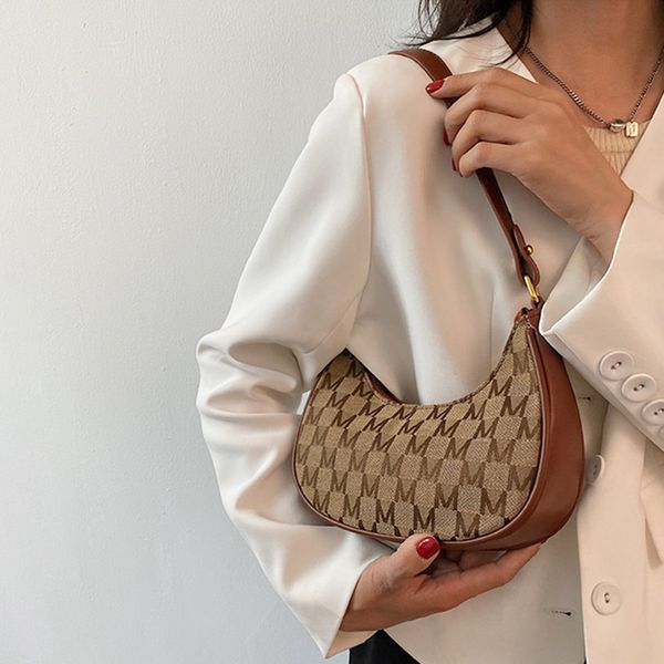 

vintage letters shoulder evening bags for women handbag purses underarm messenger bags female tote high quality