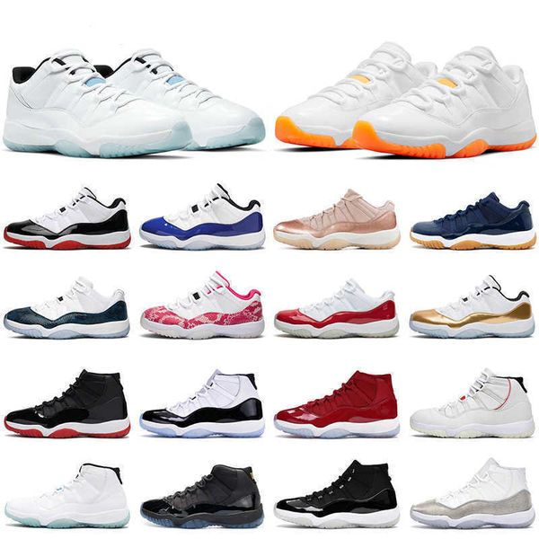 

mens basketball shoes 11s 11 citrus low bred concord gamma legend blue bredcap and gown platinum tint men women trainers sneakers