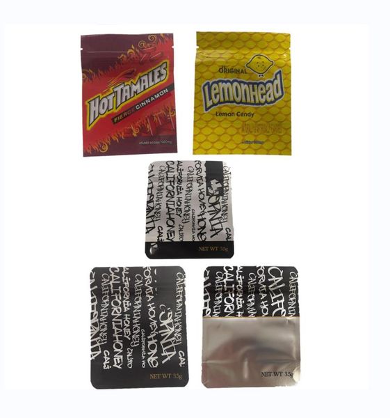 

infused edibles 1000mg candy mylar packaging bags original lemonhead tamales fierce cinnamon chewy smell proof pouch amales