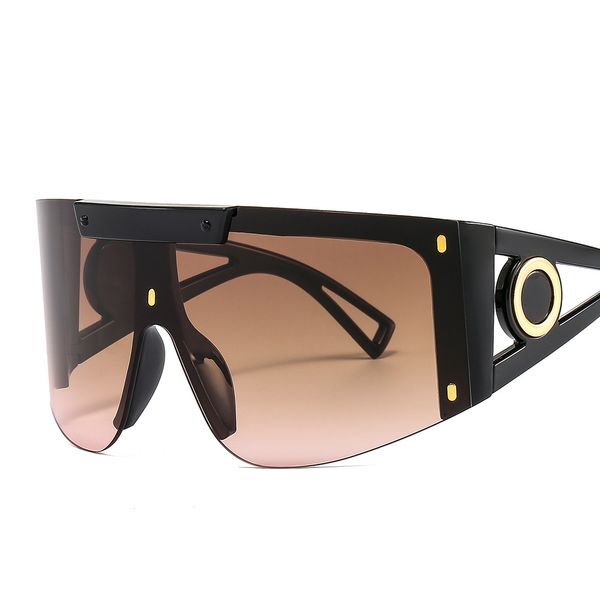 

classic fashion ladies sunglasses sunglasses large frame designer mans womans polarized eyeglasses travel sports outdoor beach, White;black