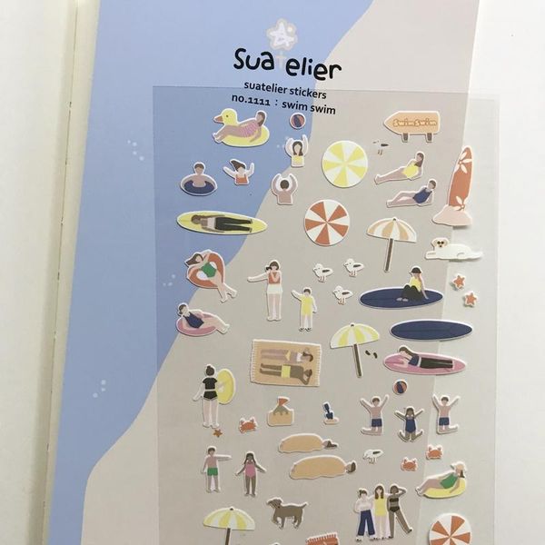 Подарочная упаковка Sonia Swim Summer Amusement Park Sticker