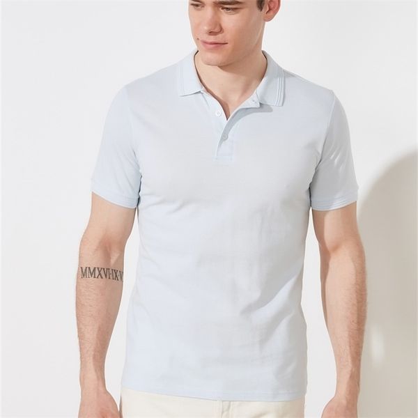 

trendyol male colar jacquard polo collar t shirt tmnss20po0009 men s clothing fashion summer spring t shirt 220606, White;black