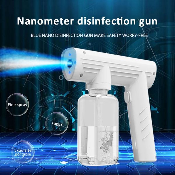 

240ml hand-held atomizer spray gun nano mist sprayer santitizer machine cordless electric ulv fogger for office garden sprayer
