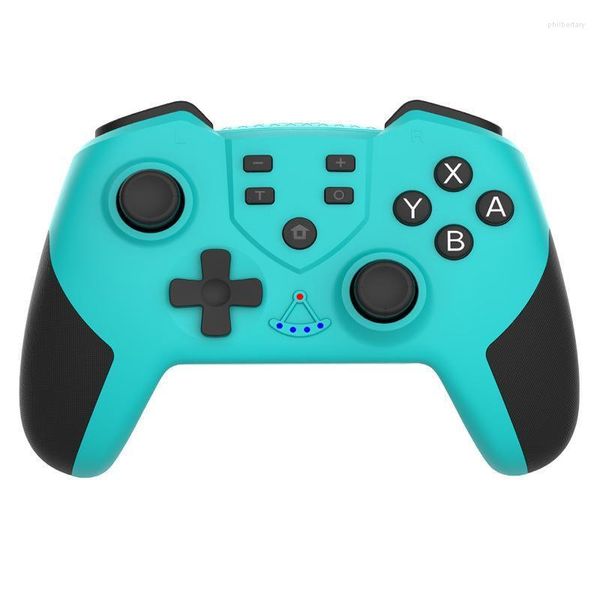 Controladores de jogo Joysticks T23 Pro Bluetooth Wireless Controller NFC Macro Programação Gamepad para Switch Console Joystick Control NS Phil