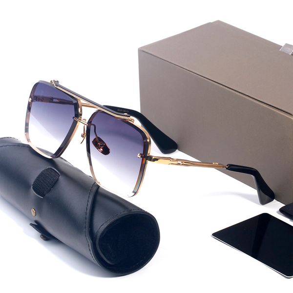 Sonnenbrillen für Herren, Top-Luxus von Mach Six, hochwertige Markendesigner, neue, weltberühmte Modenschau, italienische, exklusive, klassische Retro-Brillen für Damen, Brillen und Sonnenbrillen