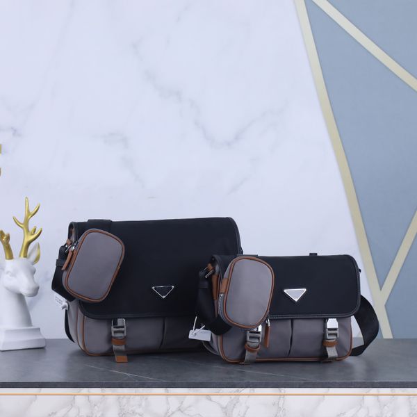 

p 768b nylon material feels good in the hand postman bags clutch shoulder bag fashion women or men