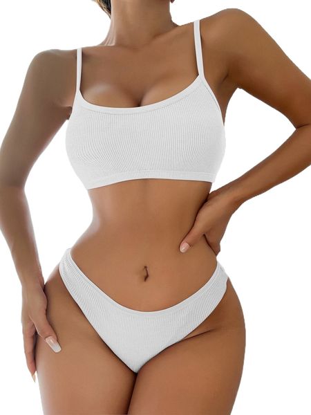 

waffle knit lingerie set b2rl#, Black;red