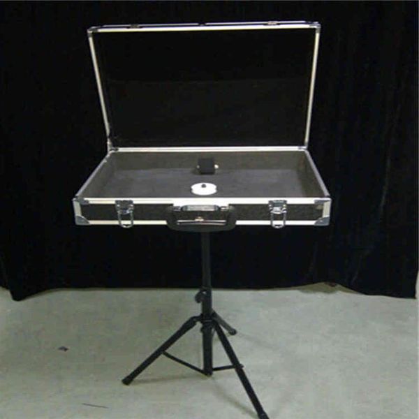 

magic props briefcase with table base carrying case - tricks-stage products accessary247f