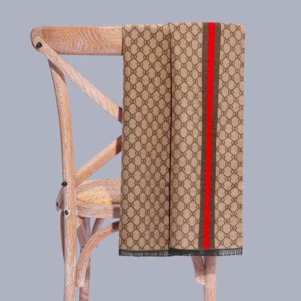 

selling men's scarf imitation cashmere classic business simple bib gift, Blue;gray