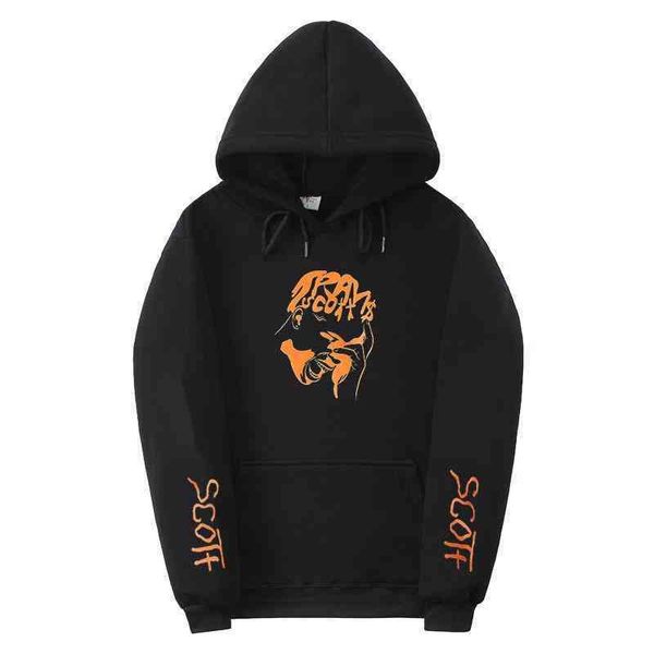

ts designer hooded sweater tide brand t 22 ravis graffiti print sweatshirt american hip-hop loose oversize hoodie men's and women', Black