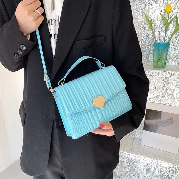 

hbp simple handbag crocodile composer small bag heart lock mags shoulder bags