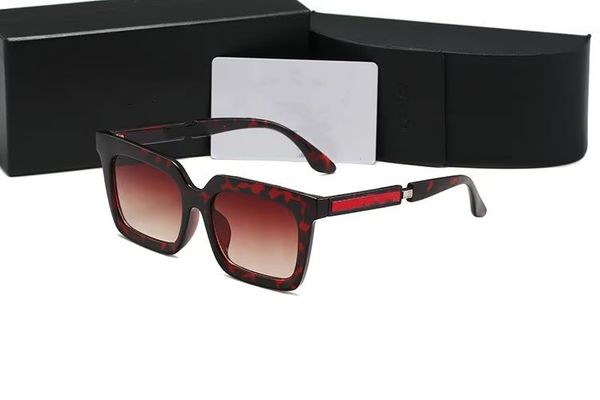 Óculos de sol de designer de moda por atacado para homens Mulheres Luxo PC Frame Goggle ao ar livre Os óculos de sol opcional de boa qualidade