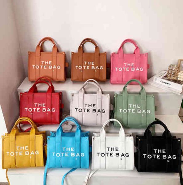 

evening bag marc the tote bag totes bag women designer bags fashion all-match shopper shoulder leather handbags 220517