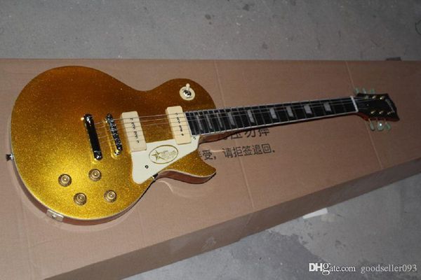 

pomotion new arrive custom shop gold 1959 standard electric guitar china guitar factory lhgb