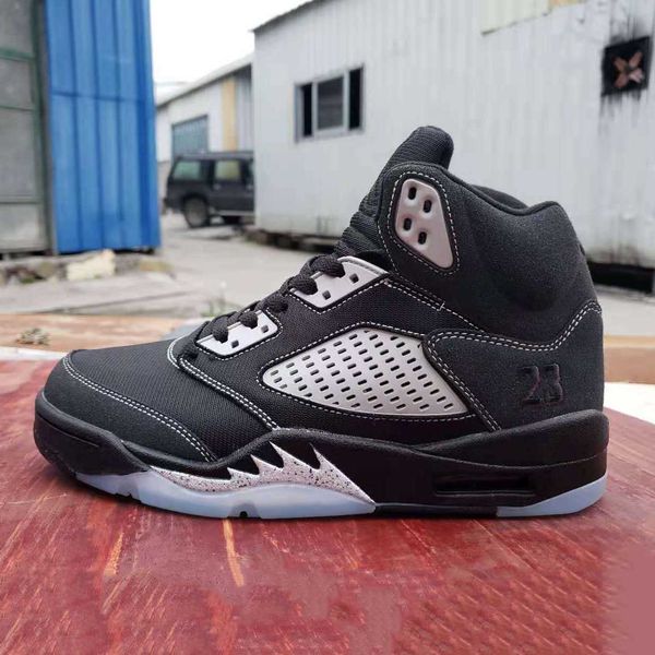 

anthracite 5 mens baksetball shoes db0731-001 og wolf grey clear black 5s men trainers sports sneakers eur40-47