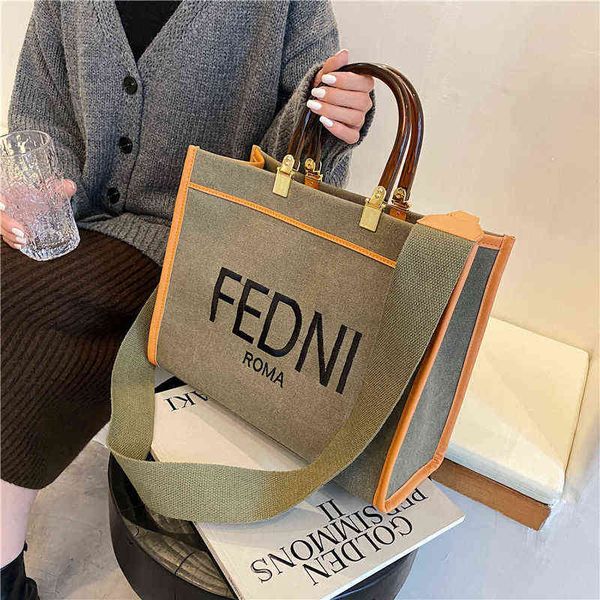 

bags autumn and winter high-capacity bag women's new portable tote versatile canvas messenger