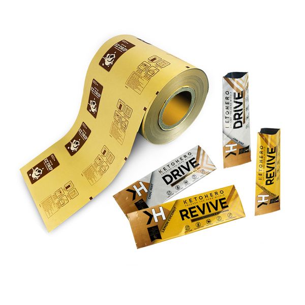 

2022 new packaging bags spot automatic packaging machine roll film pe plastic sealing aluminized composite aluminum foil food